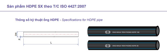 Ống nhựa HDPE